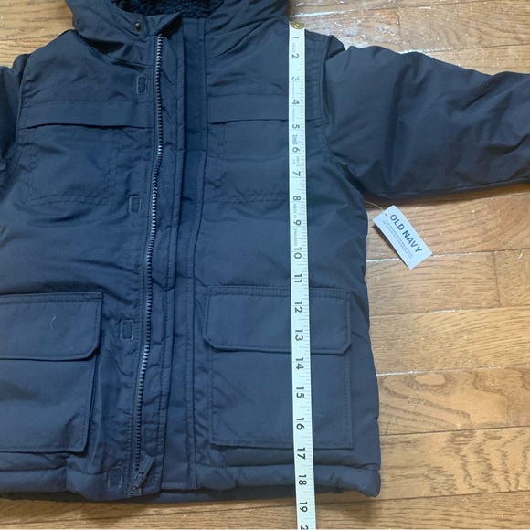 Old Navy Unisex Hooded Zip-Front Water-Resistant Jacket for Toddler 4T NEW!! - Picture 9 of 10